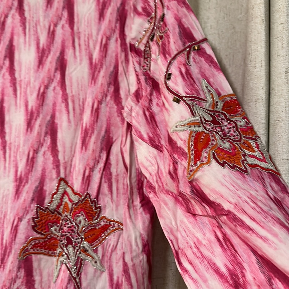 Soft Surroundings beaded top - Picture 5 of 8